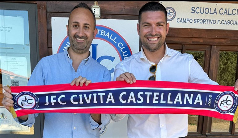 Davide Ronconi e Jfc Civita Castellana ai saluti