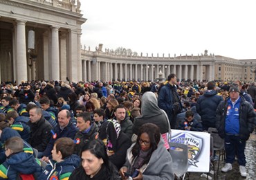 Il Crlazio in udienza da Papa Francesco. Zarelli: 