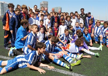 La Romaria al torneo Internazionale di Barcellona per beneficienza